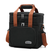 salelink.co.nz Unbranded Insulated Lunch Cooler Bag - Black Insulated Lunch Cooler Bag - Black | Action Outdoors NZ