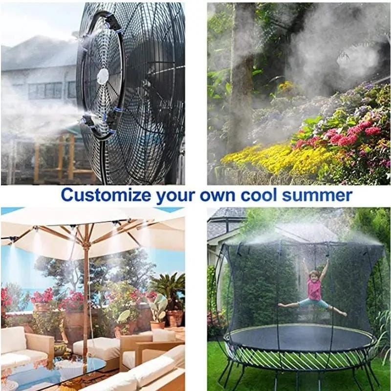 salelink.co.nz Unbranded 15M Outdoor Misting Cooling System 15M Outdoor Misting Cooling System (GZJ3166) | Action Outdoors NZ