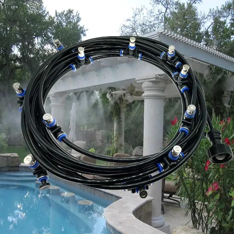 salelink.co.nz Unbranded 15M Outdoor Misting Cooling System 15M Outdoor Misting Cooling System (GZJ3166) | Action Outdoors NZ