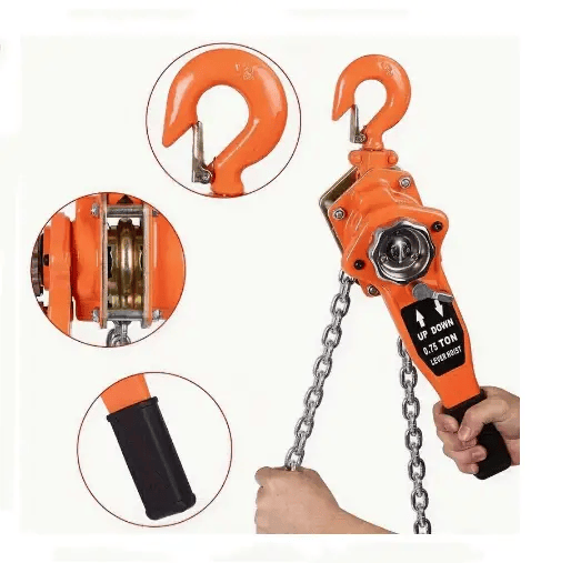salelink.co.nz Unbranded 0.75T 3M Lever Block Chain Hoist 0.75T 3M Lever Block Chain Hoist | Action Outdoors NZ