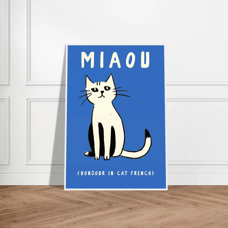 Blank Wall Print Shop Print Material Miaou Miaou