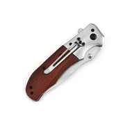 Swiss Army Multi-Tool Folding Knife - Outdoor Camping Tool with Window Hammer & Rope Cutter – view 3