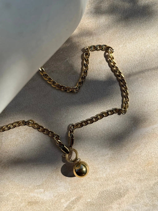 Tahana Jewellery Necklace Pōro Toa Gold Necklace Pōro Toa Gold Necklace