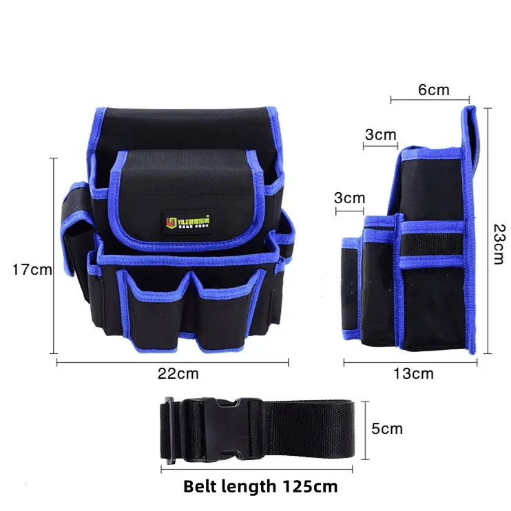 salelink.co.nz Unbranded Electrician Tool Waist Bag Electrician Tool Waist Bag | Action Outdoors NZ