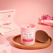 Poppy Gifts Pink Aroma Candle Bath Gift Box Pink Aroma Candle Bath Gift Box