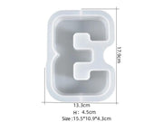Resin Art NZ Moulds Number Moulds - Individual - Super Large Number Moulds - Individual - Super Large | NZ