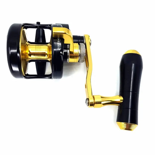 Catch Combo 400g Acid Wrap Jigging Rod With Left Hand JGX5000 Reel Spooled With Braid – view 2