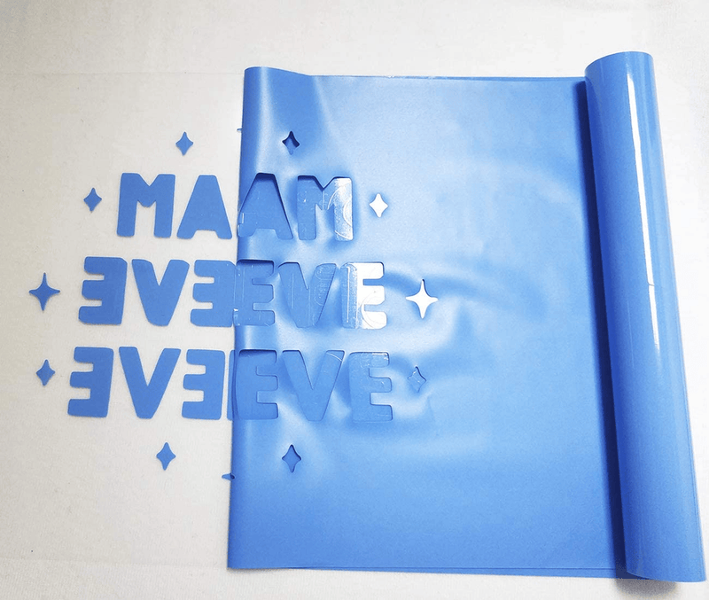 30x300cm Heat Transfer Vinyl Paper - Sky Blue – view 2