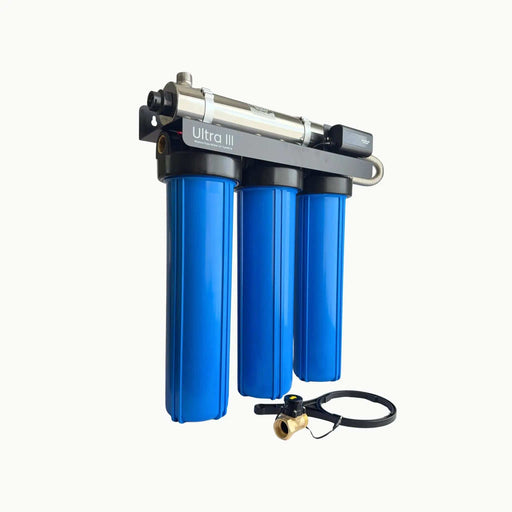 Waiora Ultra III Whole House UV Water Filter - 3 Stage + UV, 48W, Flow-Activated, 45 LPM NZ – view 1
