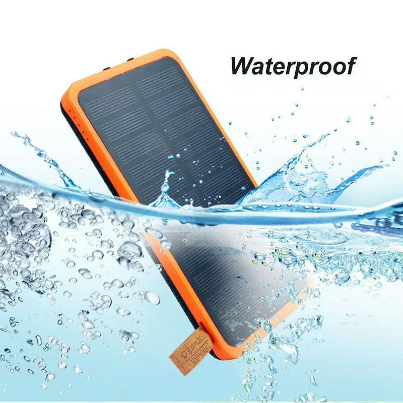 20000mAh Solar Power Bank Dual USB Emergency Charger Outdoor Portable – view 4
