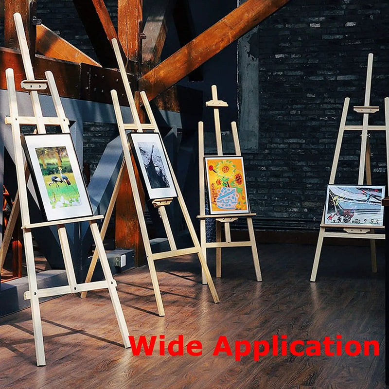 salelink.co.nz Unbranded 1.75M Wooden Easel 1.75M Wooden Easel | Action Outdoors NZ
