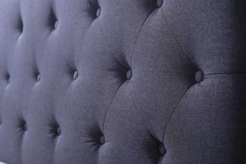 sue-e furniture Headboards Fenland Headboard Grey King Fenland Headboard Grey King