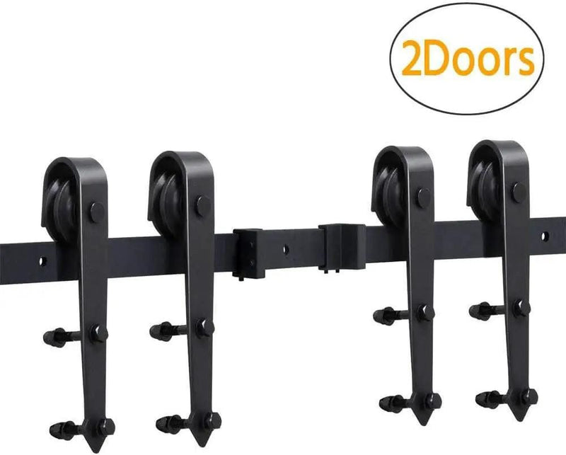 salelink.co.nz Unbranded 12FT/366cm Barn Door Hardware Kit 12FT/366cm Barn Door Hardware Kit | Action Outdoors NZ