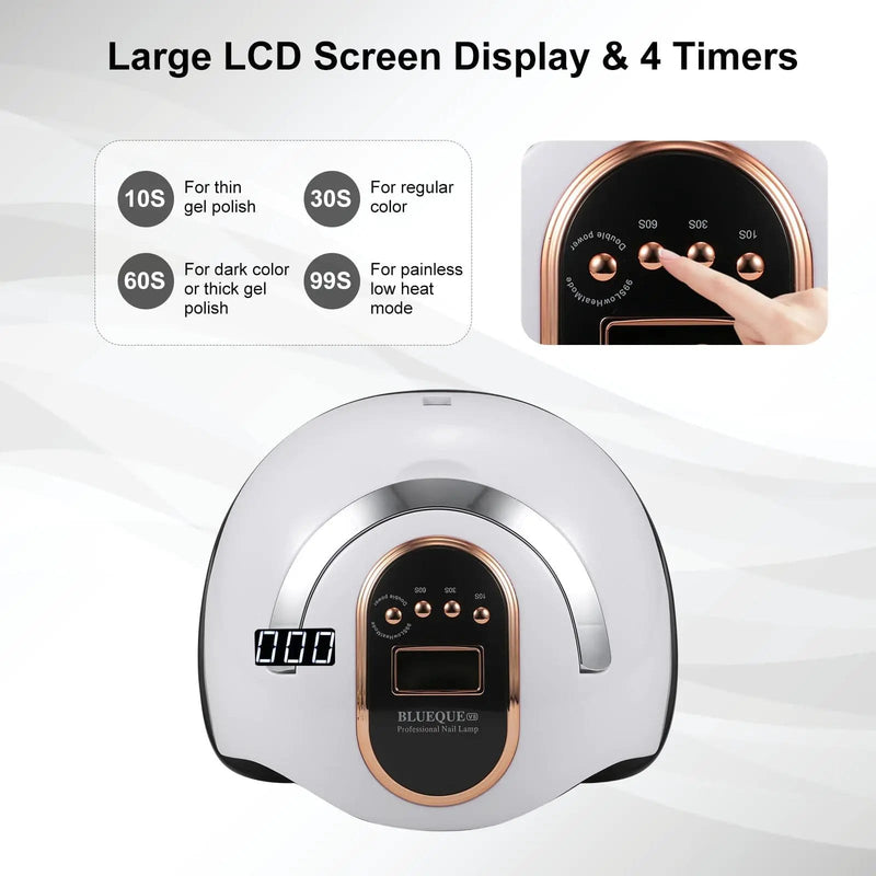 salelink.co.nz Unbranded New 168W UV LED Nail Lamp New 168W UV LED Nail Lamp | Action Outdoors NZ