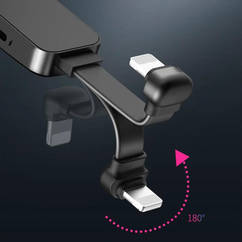 Headphone Adapter Lightning to Audio Jack Charger Extender Earphone Charging Splitter – view 3