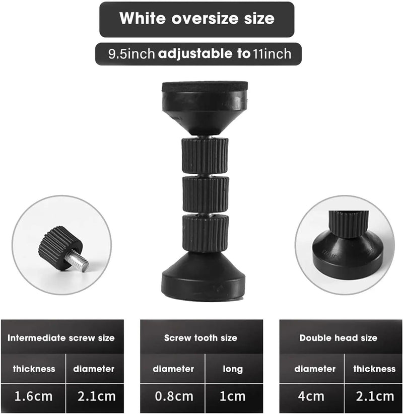 salelink.co.nz Unbranded 2Pcs Adjustable Bed Frame Anti-Shake Tool 2Pcs Adjustable Bed Frame Anti Shake Tool