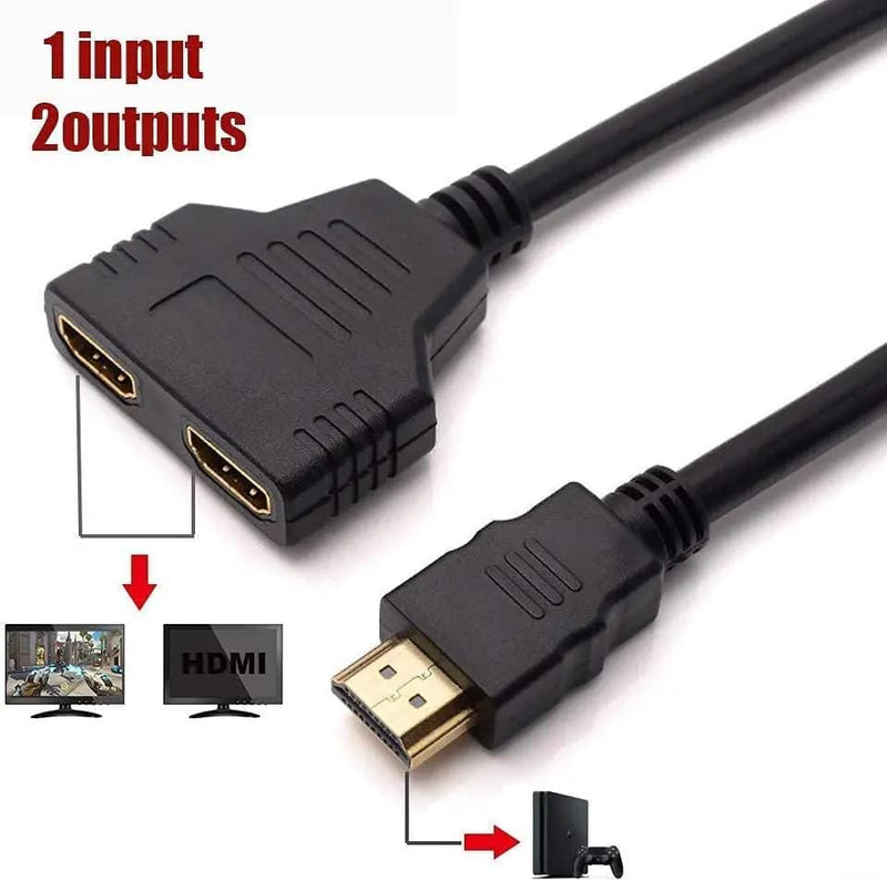 salelink.co.nz Unbranded HDMI Splitter 1 in 2 Out HDMI Splitter 1 in 2 Out | Action Outdoors NZ