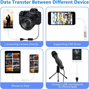 salelink.co.nz Unbranded Lightning to USB Camera Adapter Lightning to USB Camera Adapter | Action Outdoors NZ