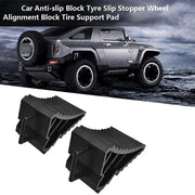 salelink.co.nz Unbranded 2PCS Car Wheel Chocks 2Pcs Heavy Duty Car Wheel Chocks Set For Parking
