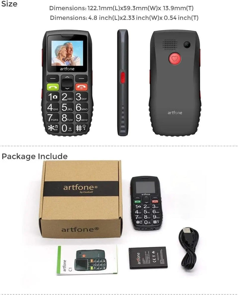 salelink.co.nz Unbranded Elderly Mobile Phone Elderly Mobile Phone | Action Outdoors NZ