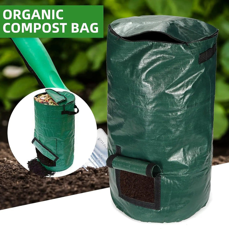 salelink.co.nz Unbranded 4x Reusable Compost Bin Bag 34 Gallon 4x Reusable Compost Bin Bag 34 Gallon | Action Outdoors NZ