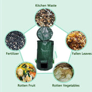 4x Reusable Compost Bin Bag 15 Gallon 35x60cm – view 3
