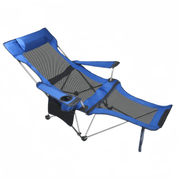 salelink.co.nz Unbranded Reclining Camping Chair with Footrest Reclining Camping Chair with Footrest | Action Outdoors NZ