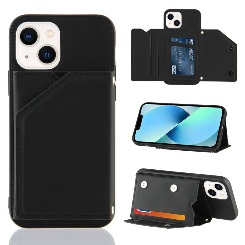 iPhone 15 Case - Wallet Leather Magnetic (PR8507 (1)) – view 1