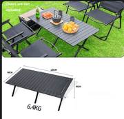 ECOTREK Table Portable Outdoor Folding Table – Egg Roll Style, 120cm LFRD5648 Portable Outdoor Folding Table – Egg Roll Style, 120cm LFRD5648