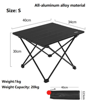ECOTREK Outdoor Furniture Ecotrek Aluminum Alloy Roll-Up Camping Table - PRI10116 Ecotrek Aluminum Alloy Roll-Up Camping Table - PRI10116