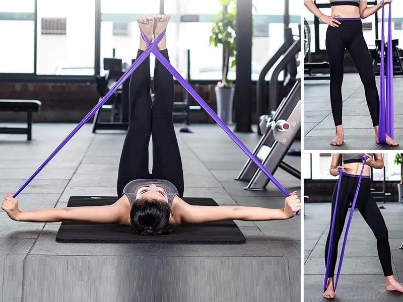 Sport Resistance Band Exercise Rubber Yoga Elastic Fitness Band Workout 1.5M – view 1