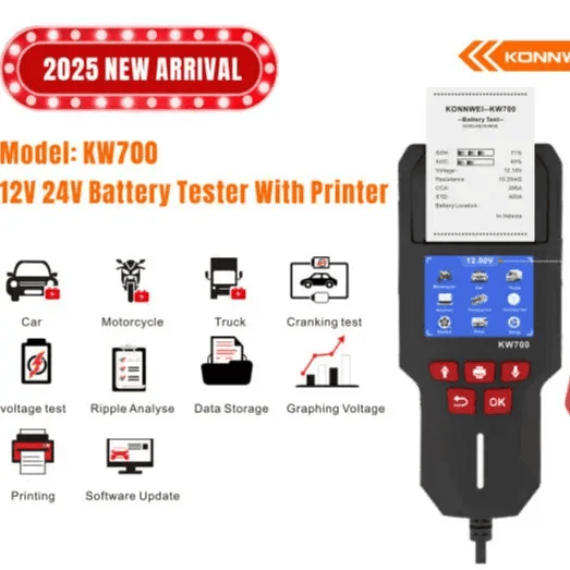 salelink.co.nz Unbranded KW700 Digital Battery Tester KW700 Digital Battery Tester | Action Outdoors NZ