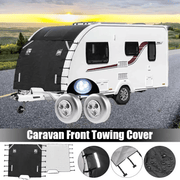 Caravan Front Towing Cover Tough 600D Protector LED Light Reflective Strips – view 5