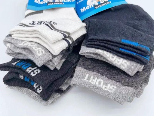 (12 Pairs) Brand New Ankle Socks - M7-10 / W8-11 – view 2