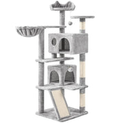 Yaheetech 146cm Height Cat Tree Condo Kitten Tree Tower 146cm Height Cat Tree Condo Kitten Tree Tower