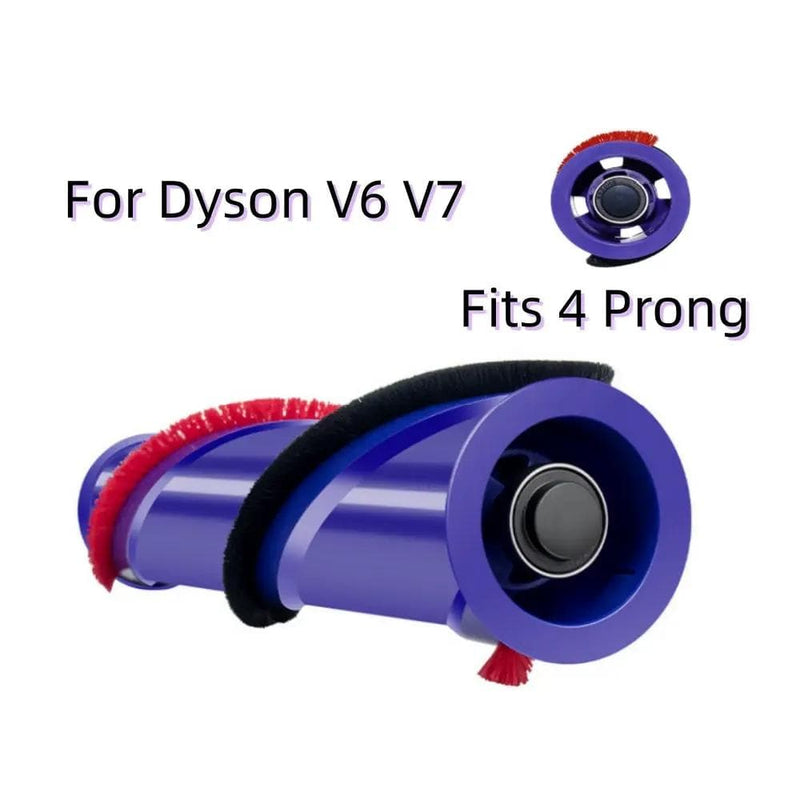 Brush Roller Brushbar Replacement For Dyson V6 V7 (4 Prong, No Screw) – view 2