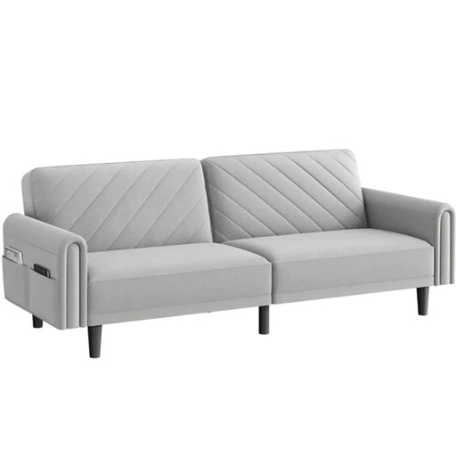 Yaheetech Convertible Sofa Bed Fabric 3-Seater Sofa Bed Convertible Sofa Bed Fabric 3-Seater Sofa Bed