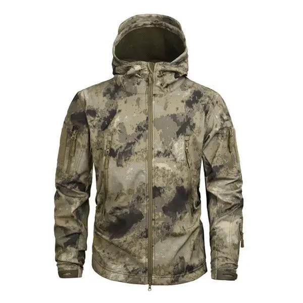 Mead's Supply & Equipment Outfitters limited Digital Camo Waterproof Mountaineering Jacket Windproof Breathable Unisex Digital Camo Waterproof Mountaineering Jacket