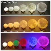 Habicare LED Moon Lamp Night Light LED Moon Lamp Night Light
