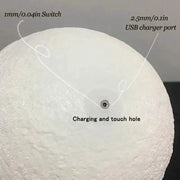 Habicare LED Moon Lamp Night Light LED Moon Lamp Night Light