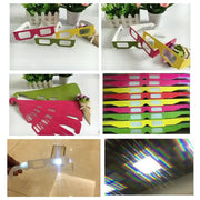 Habicare 9eight5 3D Rainbow Diffraction Glasses (100-Pack) 3D Rainbow Diffraction Glasses (100-Pack)