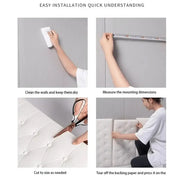 3D Self-Adhesive Foam Wall Stickers (9 colours available) – view 13