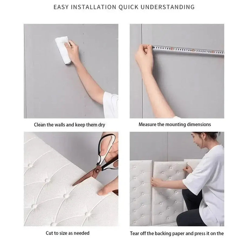 3D Self-Adhesive Foam Wall Stickers (9 colours available) – view 13