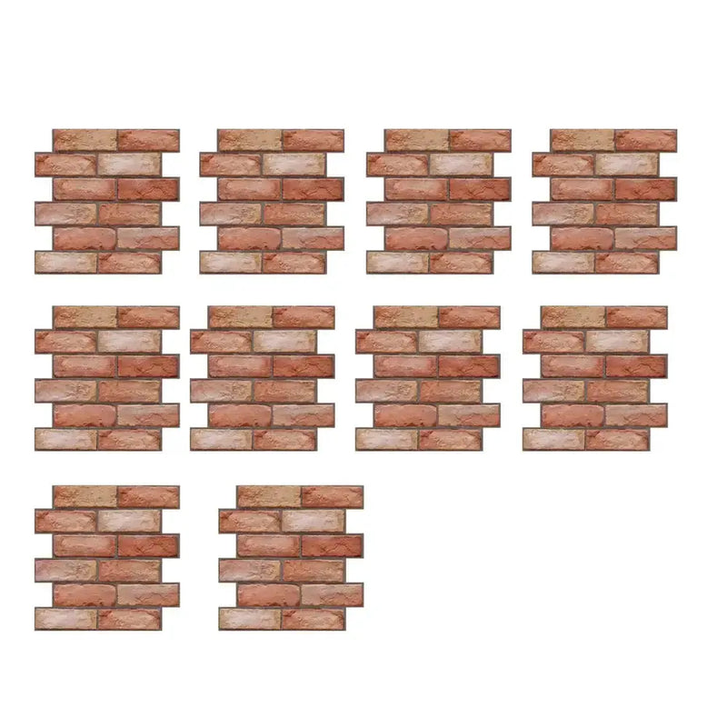 Habicare SS 3D Self-Adhesive Waterproof Wall Panels (10Pcs) 3D Self-Adhesive Waterproof Wall Panels (10Pcs)