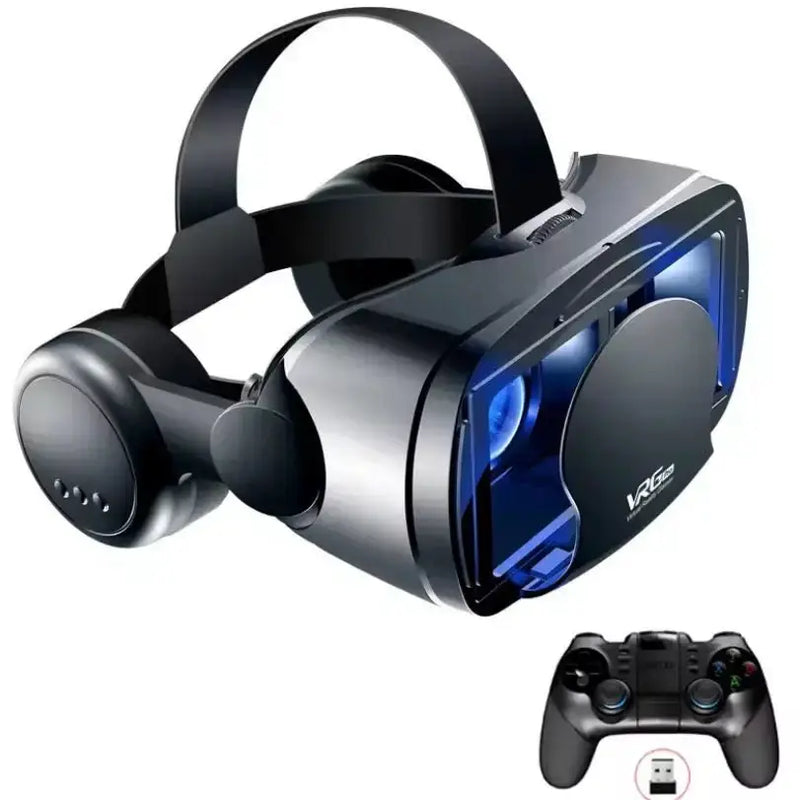 Habicare 9eight5 3D VR Headset with Headphones & Controller 3D VR Headset with Headphones & Controller