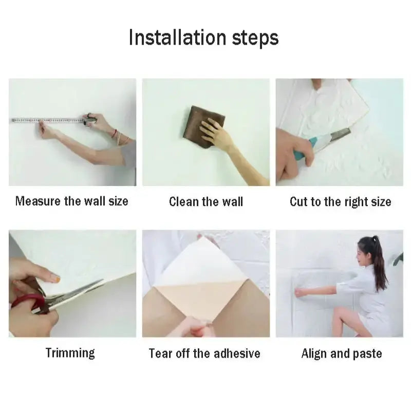 3D Waterproof Wall Stickers (35×35cm) (available in 4Pcs and 12Pcs) – view 7