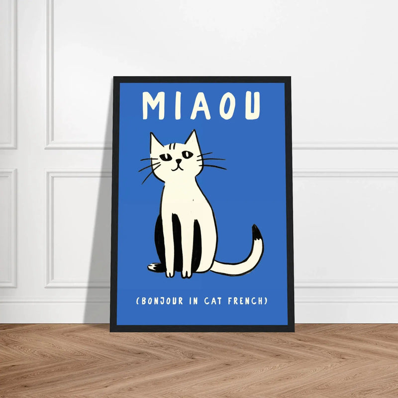 Blank Wall Print Shop Print Material Miaou Miaou