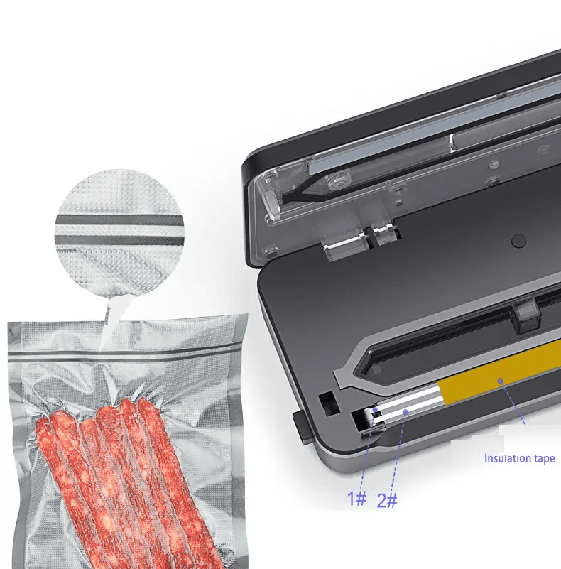 Food Vacuum Sealer Automatic Sealing Machine 70kpa 115w Width 3mm – view 3