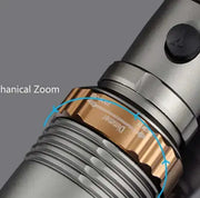 T6 LED Tactical Flashlight - Adjustable Focus Rechargeable Torch with 5 Modes – view 4