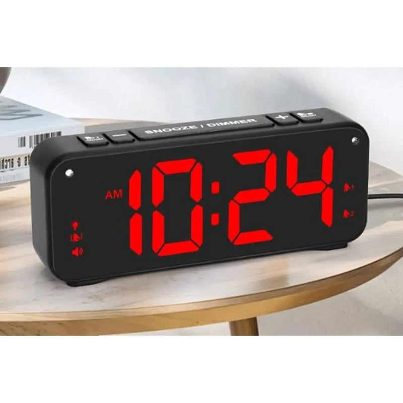 Deafquip Alarm Clock Vibrating 3 in 1 Alarm Clock with Mini Bedshaker Vibrating 3 in 1 Alarm Clock with Mini Bedshaker
